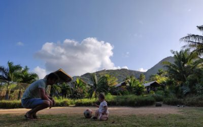 Slapen in een glamping tent met kinderen op Mauritius