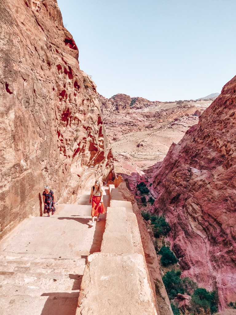Petra bezoeken Jordanië