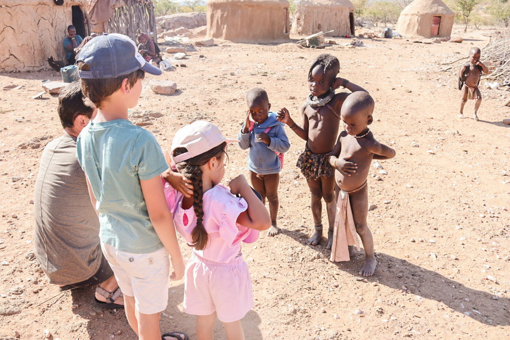 Namibië met kinderen