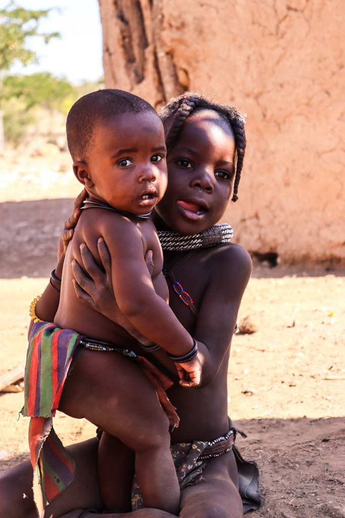 Namibië met kinderen