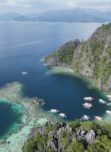 Coron Filipijnen met kinderen