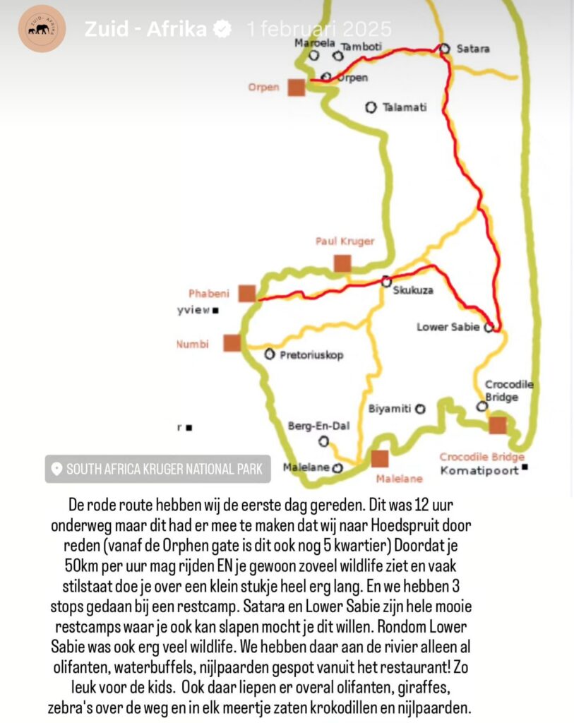 safariparken Zuid- Afrika