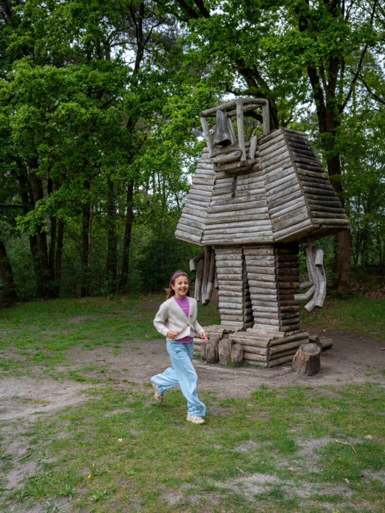 Stoeberpad met kinderen