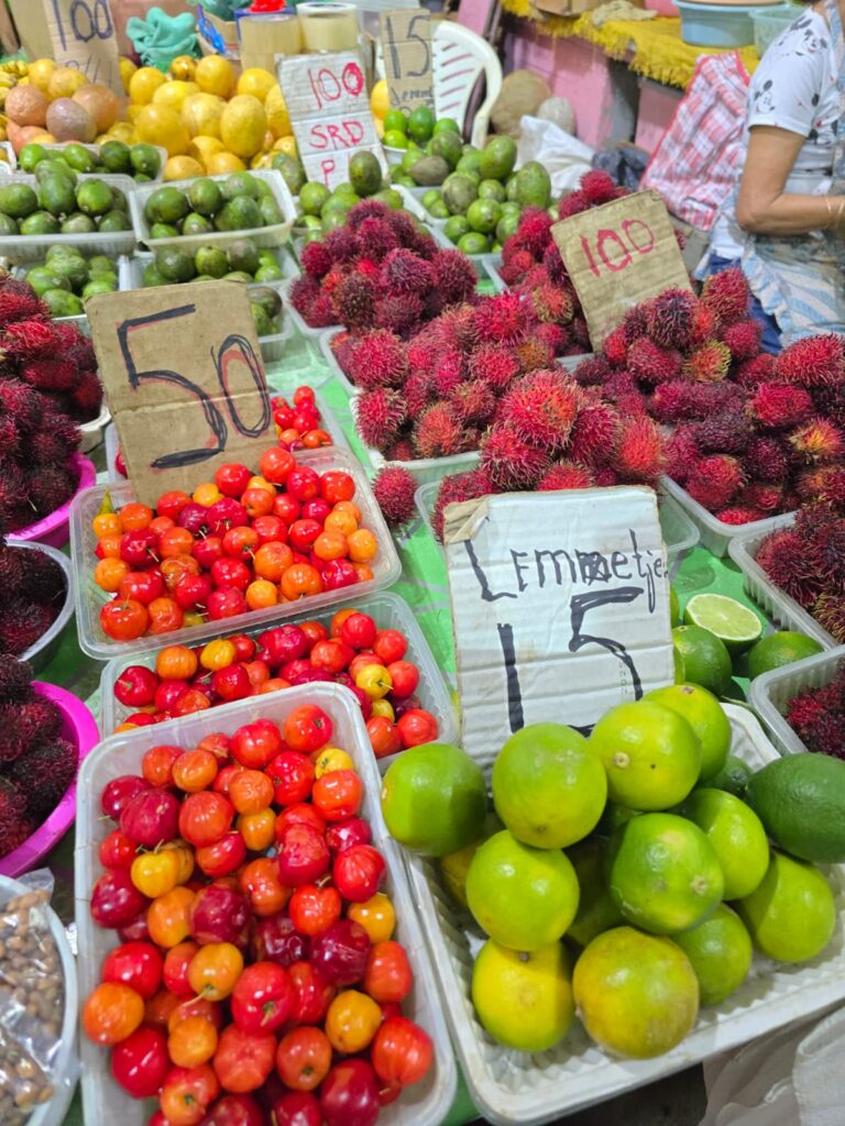 suriname paramaribo markt 