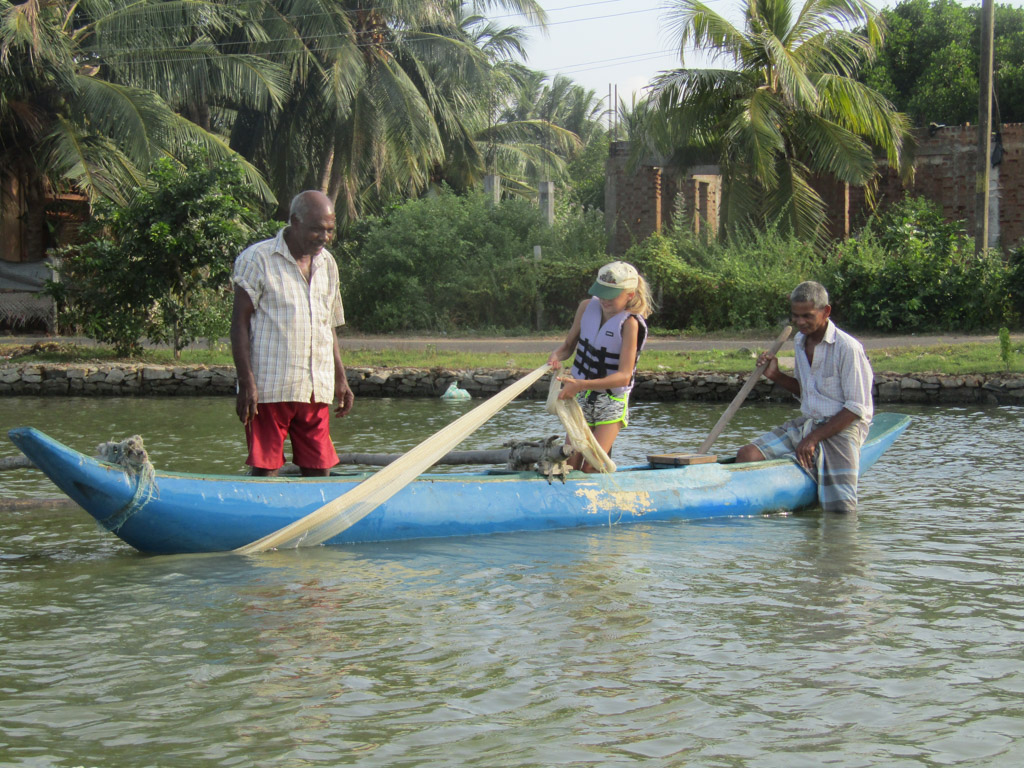 Sri Lanka met kinderen