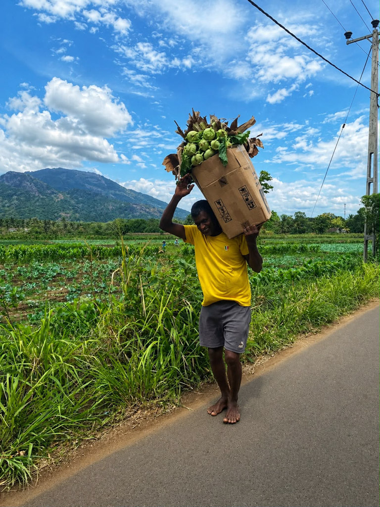 Sri Lanka met kinderen