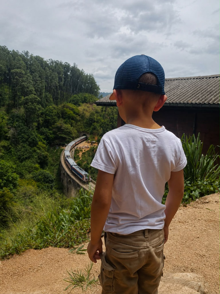 Sri Lanka met kinderen